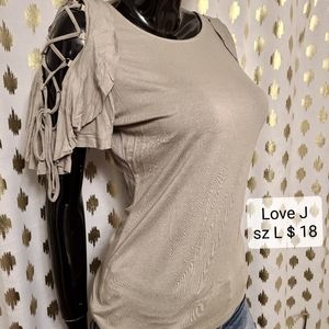 Love J - top Green Blouse size L